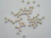 1000 6mm Silver plated filigree spacers Jewelry beads