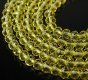 10Strand x 72Pcs Yellow Faceted Crystal Beads 8mm