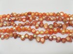 5strand pink fresh water pearl beads