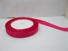 10Rolls X 25Yards Fuschia Satin Ribbon 12mm