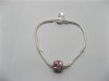 4Pcs Silver Plated European Bracelets charms Beads 20cm 4Pcs Silver Plated European Bracelets charms Beads 20cm