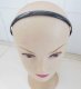 20Pcs Black Headbands Hair Clips Craft for DIY 12MM