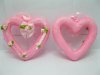 4x12Pcs Polystyrene Foam Pink Heart Decoration w/Sequin 4x12Pcs Polystyrene Foam Pink Heart Decoration w/Sequin