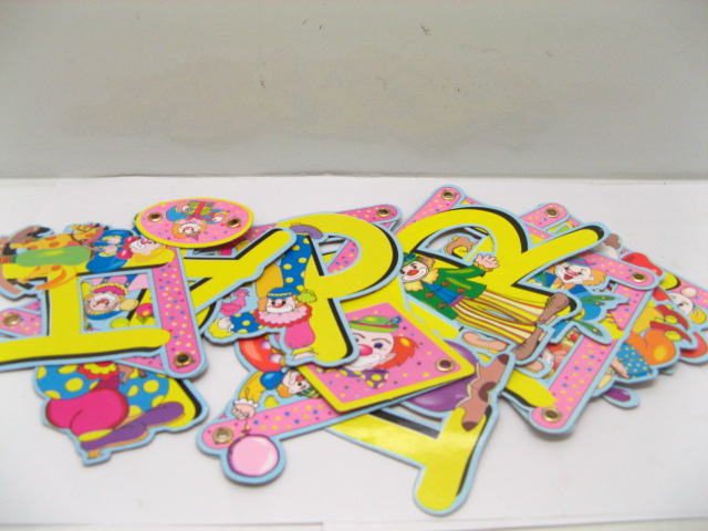 100 Sets "Happy Birthday" Party Flag Letter Banner 100 Sets "Happy Birthday" Party Flag Letter Banner