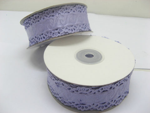 5Roll X 10Meters Purple Satin Wide Craft Daisy Ribbon 5Roll X 10Meters Purple Satin Wide Craft Daisy Ribbon