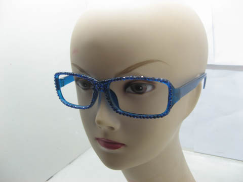 20 Funny Blue Eyeglasses Frame w/Rhinestone No Lens 20 Funny Blue Eyeglasses Frame w/Rhinestone No Lens
