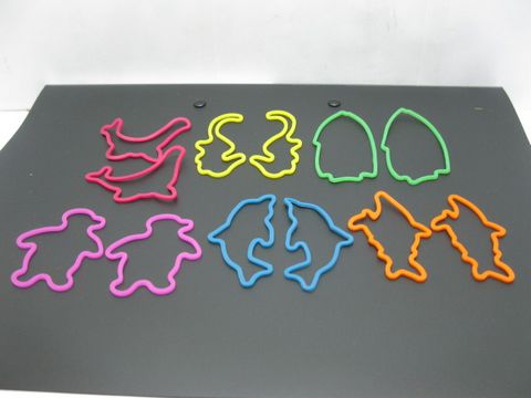 10Bags X 12Pcs Sea Creatures Silly Bands Bandz Mixed Color - Click Image to Close