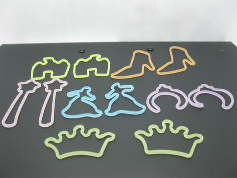10Bags X 12Pcs Silly Bands Bandz Mixed Color - Click Image to Close