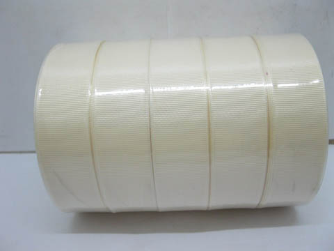 5Rolls X 25Yards Ivory Grosgrain Ribbon 25mm 5Rolls X 25Yards Ivory Grosgrain Ribbon 25mm