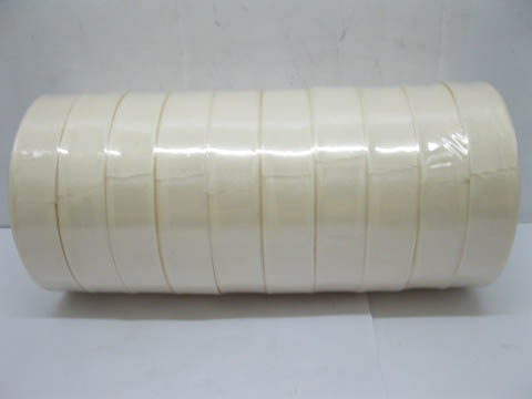 10Rolls X 25Yards Ivory Grosgrain Ribbon 18mm 10Rolls X 25Yards Ivory Grosgrain Ribbon 18mm