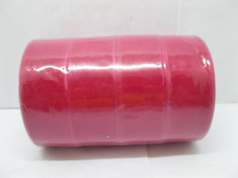 4Rolls X 50Yards Fuschia Organza Ribbon 38mm 4Rolls X 50Yards Fuschia Organza Ribbon 38mm