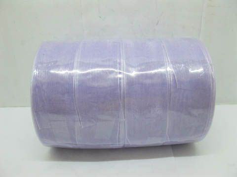 4Rolls X 50Yards Purple Organza Ribbon 38mm - Click Image to Close