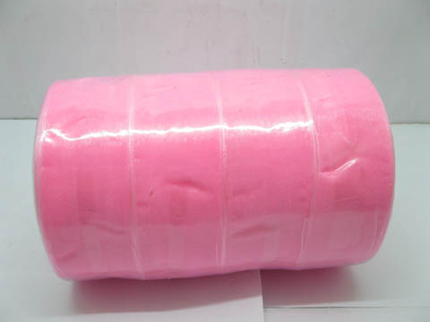 4Rolls X 50Yards Pink Organza Ribbon 38mm 4Rolls X 50Yards Pink Organza Ribbon 38mm