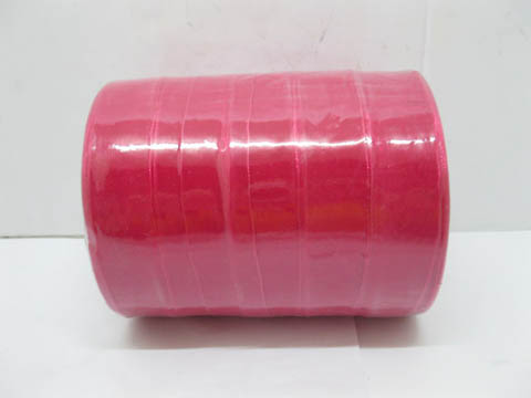 5Rolls X 50Yards Fuschia Organza Ribbon 25mm 5Rolls X 50Yards Fuschia Organza Ribbon 25mm