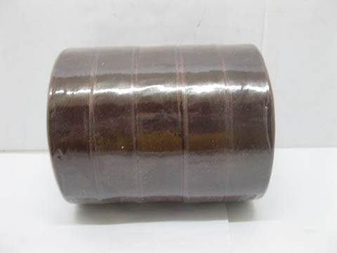 5Rolls X 250Yards Coffee Brown Organza Ribbon 25mm 5Rolls X 250Yards Coffee Brown Organza Ribbon 25mm