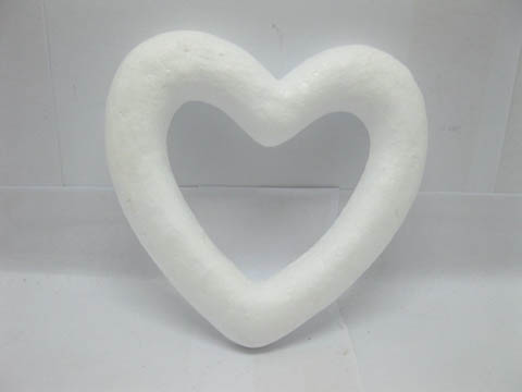 100Pcs Polystyrene Foam Hollow Heart Decoration Craft DIY 90mm 100Pcs Polystyrene Foam Hollow Heart Decoration Craft DIY 90mm
