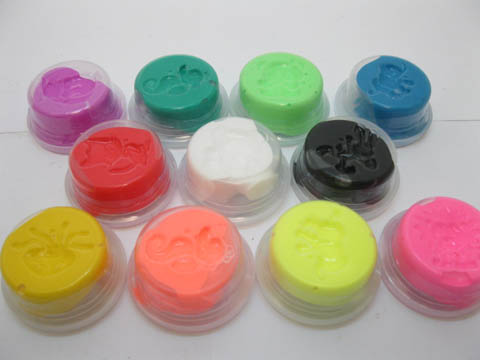 60pcs High Bouncing 3D Clay Assorted 60pcs High Bouncing 3D Clay Assorted