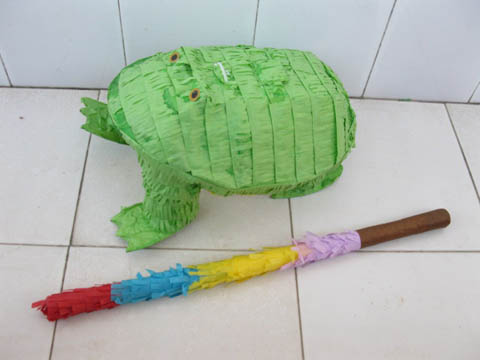1Set New Frog Pinata with Stick Party Favor - Click Image to Close