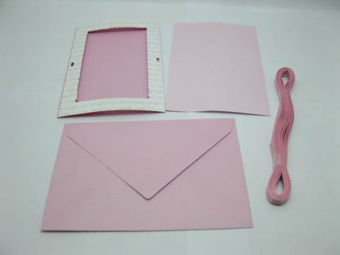 5Packs X 20Sets Light Pink Personlised Wedding Party Invitation - Click Image to Close