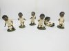 5Sets X 6pcs Football Action Figure Toys - White Uniform 5Sets X 6pcs Football Action Figure Toys - White Uniform