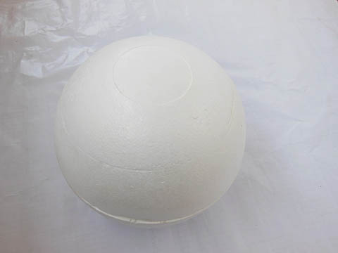 1Set Hollow 2Piece Polystyrene Foam Ball Decor Craft DIY 280MM 1Set Hollow 2Piece Polystyrene Foam Ball Decor Craft DIY 280MM