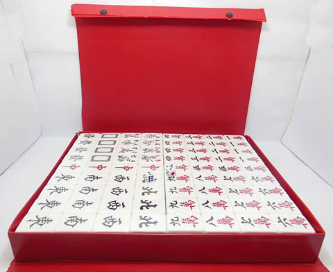 1Set New Green Back Mah-Jongg Set 144 Piece 1Set New Green Back Mah-Jongg Set 144 Piece