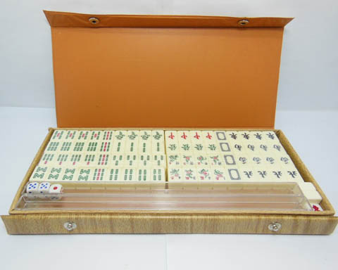 1Set New MINI Ivory Mah-jong Set 144 Pieces With Case 1Set New MINI Ivory Mah-jong Set 144 Pieces With Case