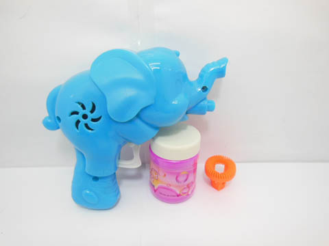 6X Blue Hand Operate Elephant Bubble Gun w/Water Outdoor Favor - Click Image to Close