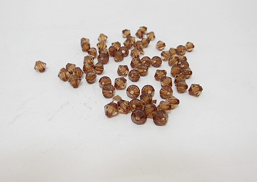 6200 Coffee Faceted Bicone Beads Jewellery Finding 6mm 6200 Coffee Faceted Bicone Beads Jewellery Finding 6mm