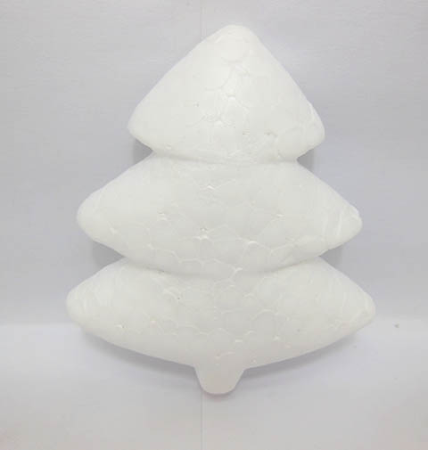 100Pcs Polystyrene Foam Christmas Tree Decoration Craft DIY 85mm - Click Image to Close