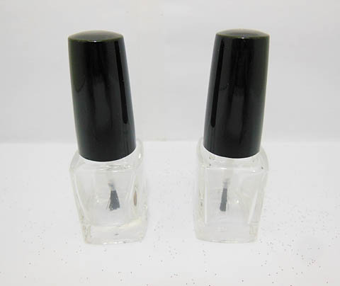192 Sets Clear Empty Glass Nail Polish Bottle 4ml - Click Image to Close