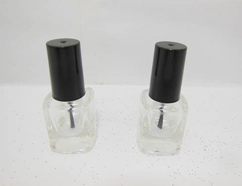 140 Sets Clear Empty Glass Nail Polish Bottle 12ml - Click Image to Close
