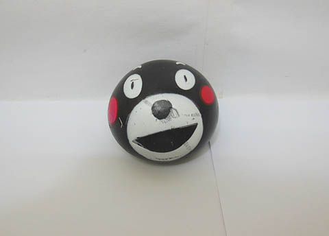 12 Funny Black Squishy Sticky Bear Head Venting Balls - Click Image to Close