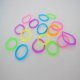 6900Pcs Glow In Dark Loom Silicone Band Mixed Color 6900Pcs Glow In Dark Loom Silicone Band Mixed Color
