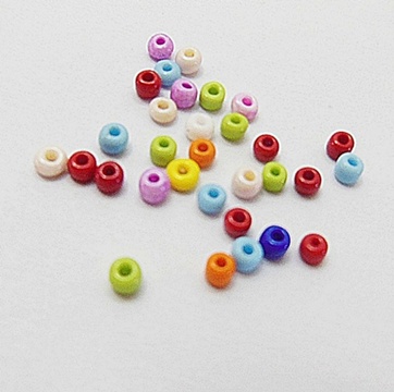 1Bag X 32000pcs Opaque Round Glass Seed Beads Mixed 2-3mm 1Bag X 32000pcs Opaque Round Glass Seed Beads Mixed 2-3mm
