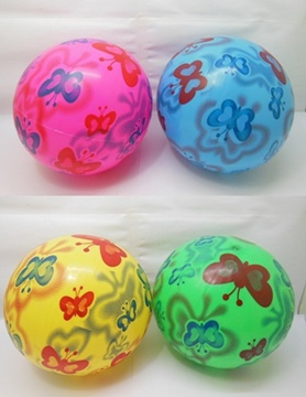 10 Inflatable Butterfly Bouncing Balls 22cm Dia 10 Inflatable Butterfly Bouncing Balls 22cm Dia
