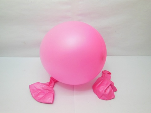 100 Pearl Pink Natural Latex Balloons 30cm - Click Image to Close