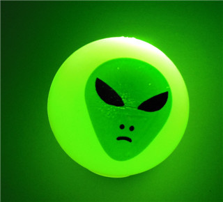 12 Party Favor Flashing Light Up Bouncy Ball 50mm - Alien 12 Party Favor Flashing Light Up Bouncy Ball 50mm - Alien