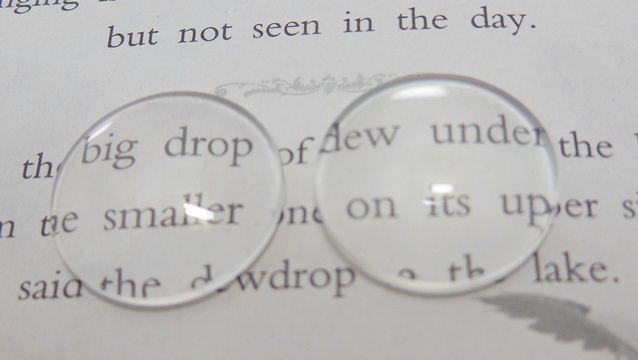 200Pcs Clear Round Glass Magnifying Cabochon Tiles 16mm Beads 200Pcs Clear Round Glass Magnifying Cabochon Tiles 16mm Beads
