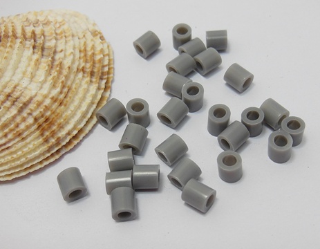 4200Pcs (250g) Craft Hama Beads Pearler Beads 5mm - Gray - Click Image to Close