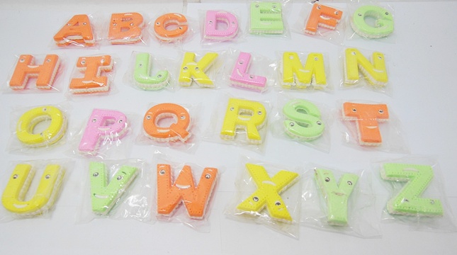 26Pcs New Alphabet Erasers Mixed - Click Image to Close