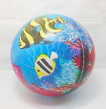 10 Inflatable Sea World Bouncing Balls 22cm Dia. - Click Image to Close