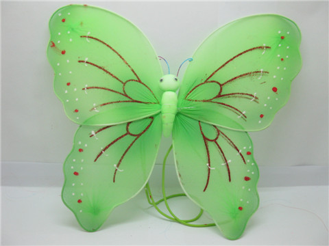 1X New Green Butterfly Fairy Wings Dress-up 1X New Green Butterfly Fairy Wings Dress-up