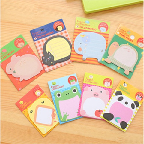 80 Carton Animal Design Memo Pads Notebooks Assorted - Click Image to Close