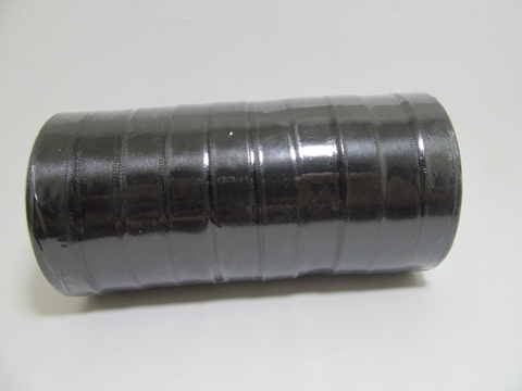 10Rolls X 25Yards Black Satin Ribbon 15mm - Click Image to Close