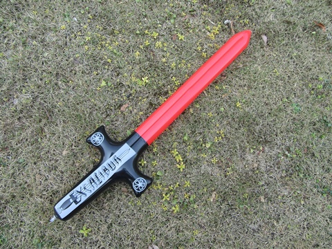 12 Red & Gray Inflatable Sword Blow-up Toys 77cm Long 12 Red & Gray Inflatable Sword Blow-up Toys 77cm Long