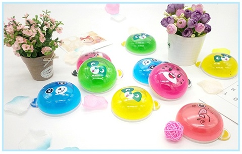 12 Crystal Slime Colorful Clay Mud Transparent Slime Plasticine - Click Image to Close