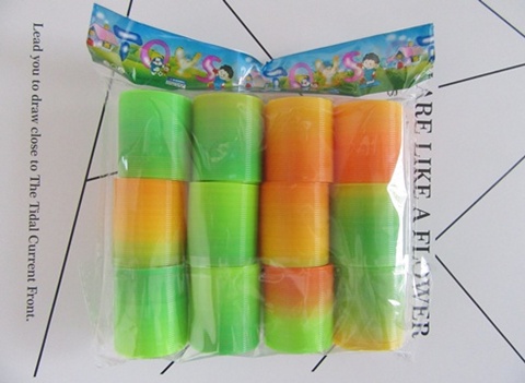 60 Slinky Rainbow Spring Great Toys Mixed 3x3.4cm 60 Slinky Rainbow Spring Great Toys Mixed 3x3.4cm