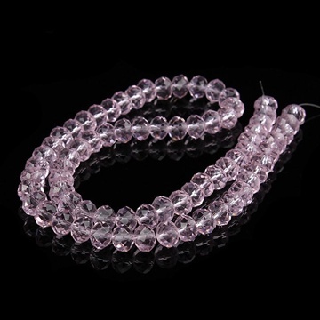 10Strand x 72Pcs Pink Rondelle Faceted Crystal Beads 8mm 10Strand x 72Pcs Pink Rondelle Faceted Crystal Beads 8mm