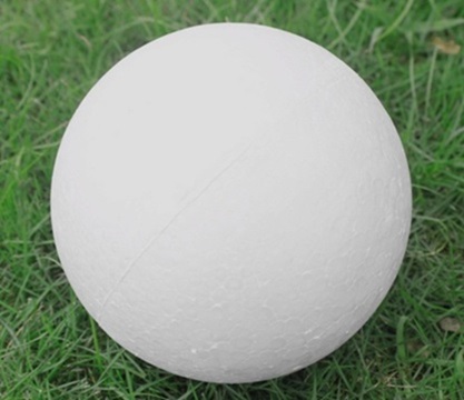 5 Polystyrene Foam Ball Decoration Craft for DIY 200mm - Click Image to Close